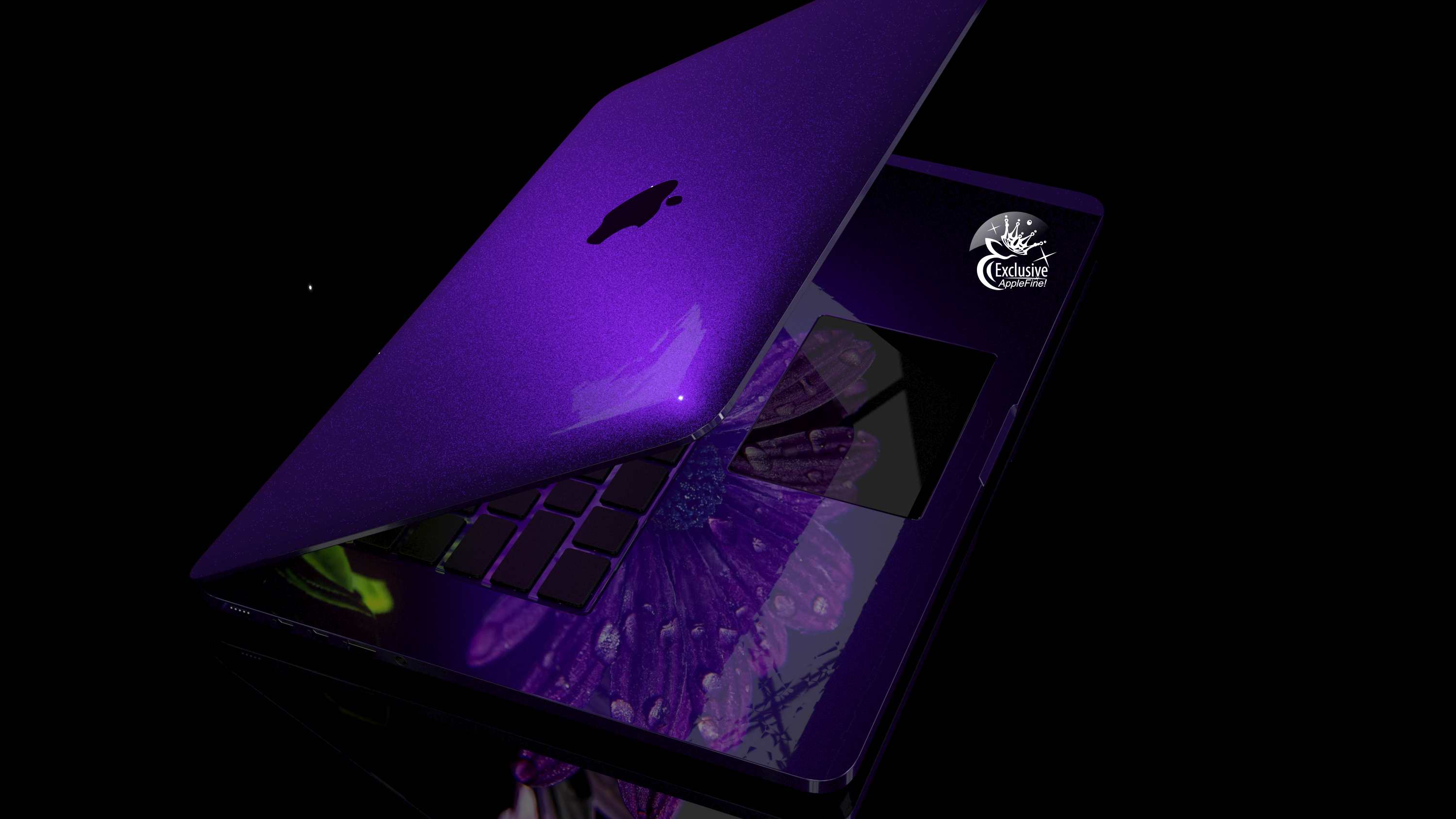 Эксклюзивный MacBook Pro Relax Violet Top